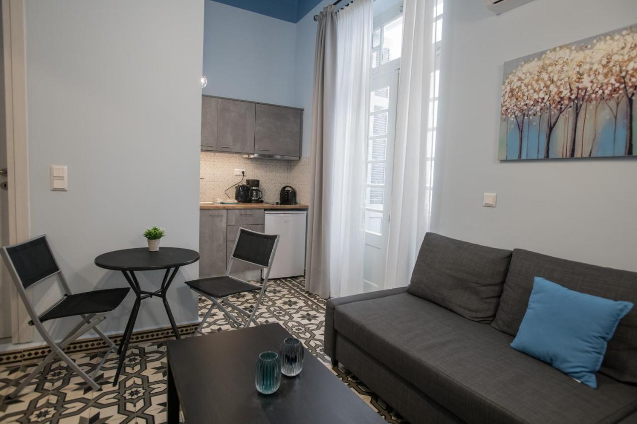 The Blue Apartment In The Heart Of Heraklion Eksteriør bilde