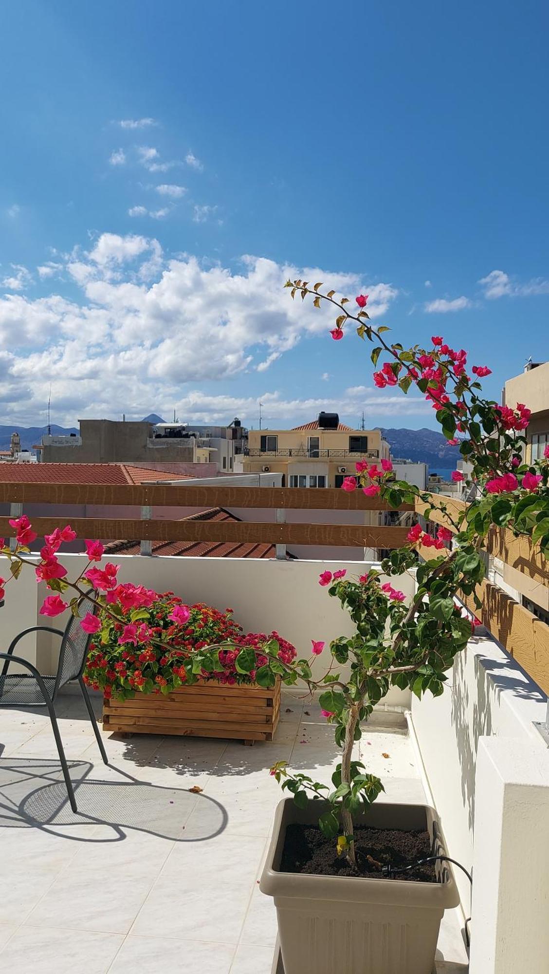 The Blue Apartment In The Heart Of Heraklion Eksteriør bilde