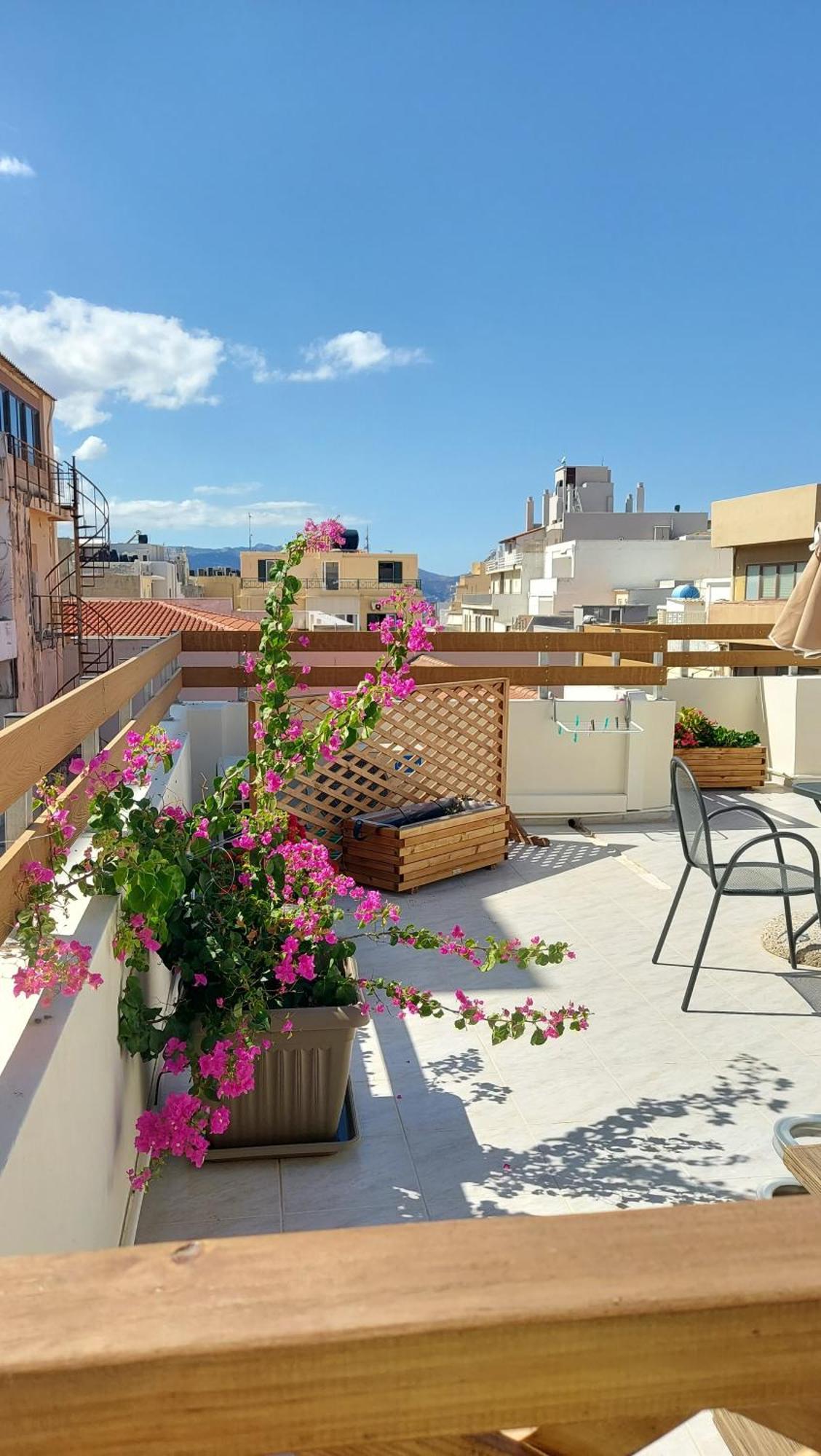 The Blue Apartment In The Heart Of Heraklion Eksteriør bilde